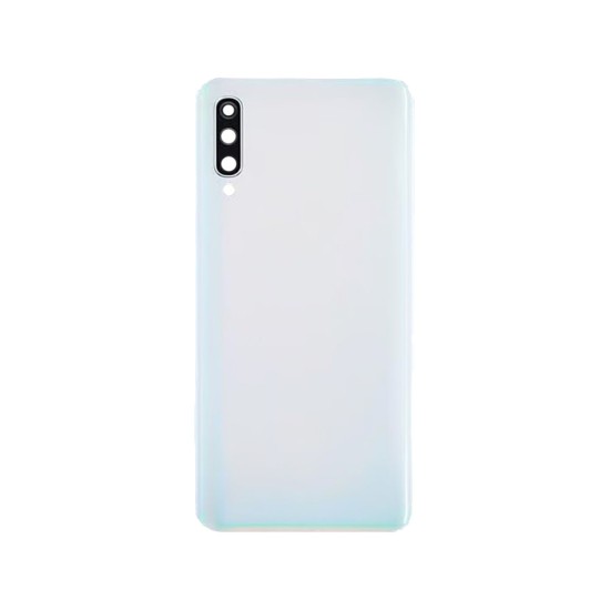 Back Cover+Camera Lens Samsung Galaxy A50/A505 White Back Cover+Camera Lens Samsung Galaxy A50/A505 White